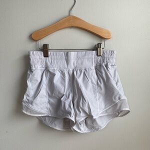 Lululemon Athletica Hotty hot 2.5 inch White Athletic Shorts